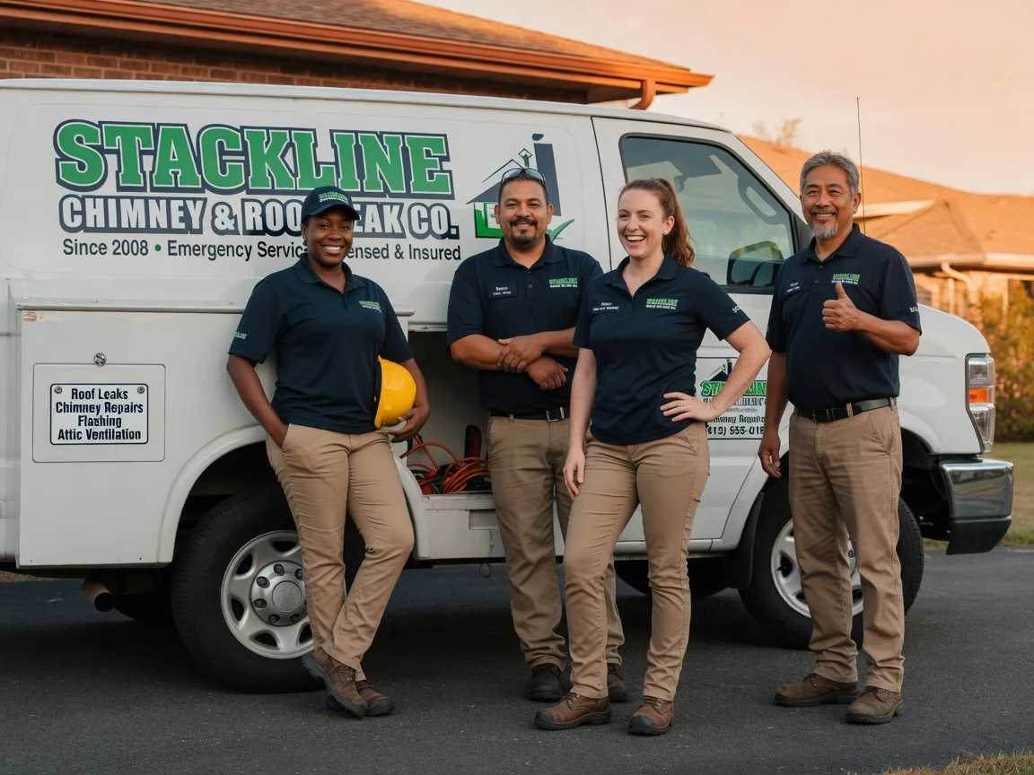 Chimney flashing repair company in Oberlin, OH